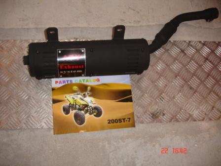Pot d’échappement Bashan BS200S7 200cc